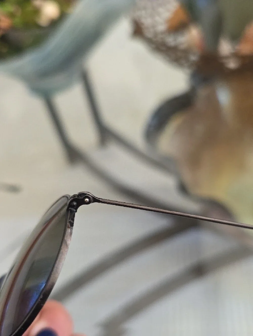 Vintage Ray-Ban Bl  Aviator Sunglasses 58-14 - Black Frame, Metal Black